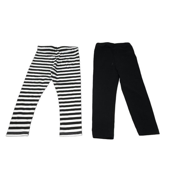 Baby Girl's Clothes - 4 Pair of Leggings and 1 Sweatshirt - Sizes 2T and 24 Mont - Picture 3 of 10